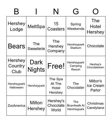 HE&R Bingo Card