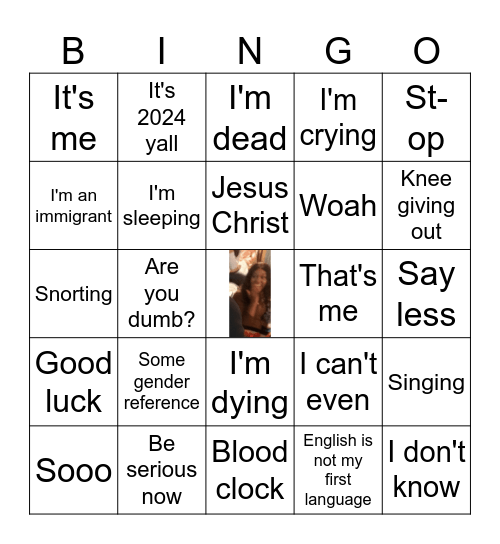 ~~Leyonce~~ Bingo Card