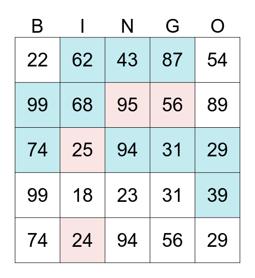 MOJO DOJO VACASA HOUSE BINGO Card