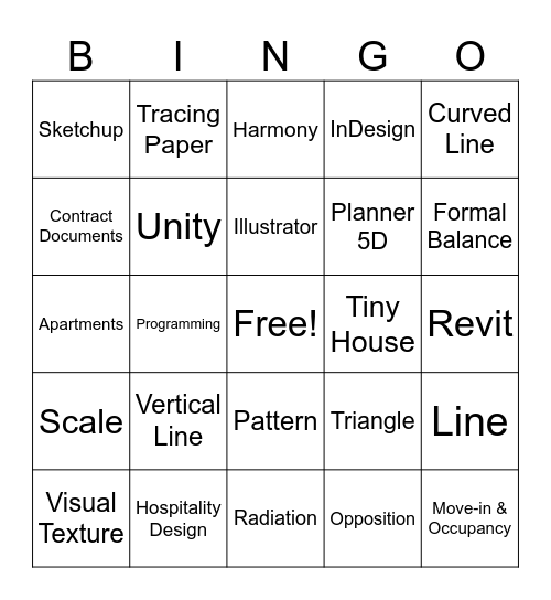 2nd Block Review Bingo Card