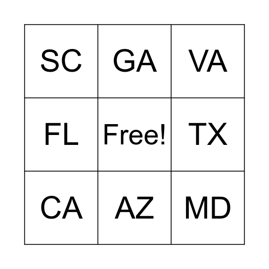 RealtyPlus Bingo Card