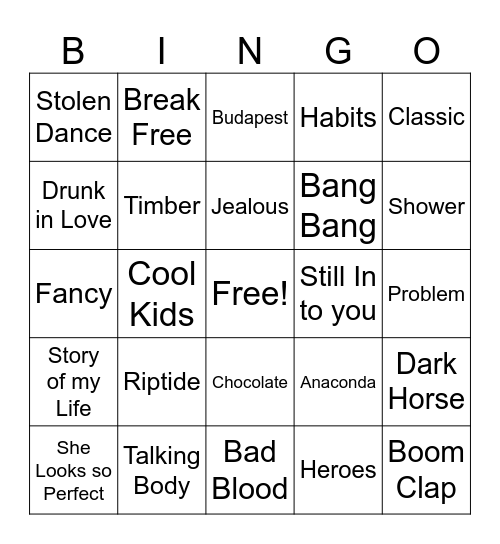 These are 10 Years Old... Bingo Card