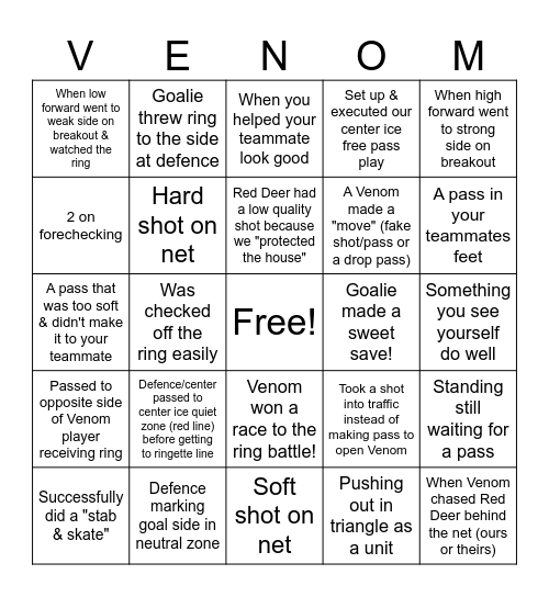 Who's Going to Poison You???? Bingo Card