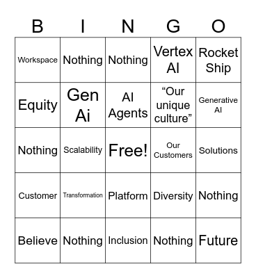 Generate Bingo Card