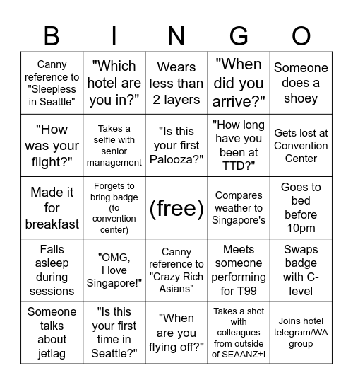 PALOOZA 2024 BINGO Card