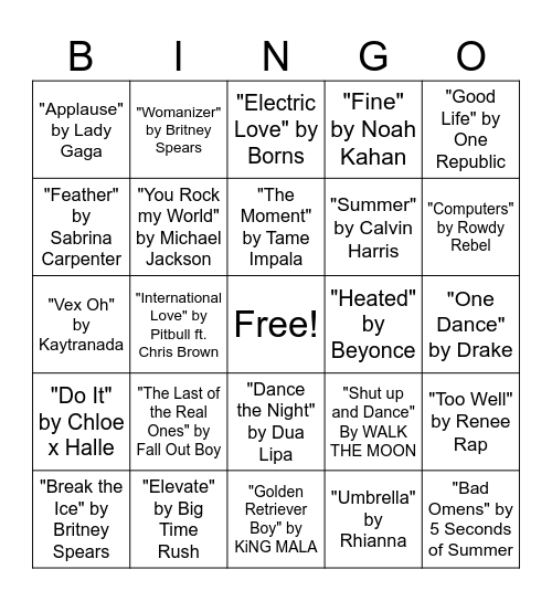 Ambassador Training SINGO! Bingo Card