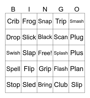 Blend Bingo Card