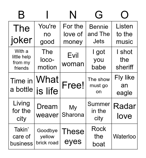 Game 2-11/6/24 Bingo Card