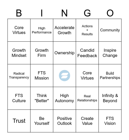 Culture Deck Bingo Card