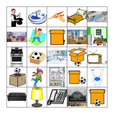 UNIT 3 VOCABULARY BINGO Card