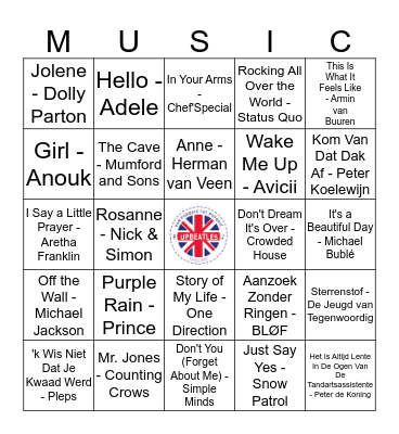 DUICboot Ronde 2.12 Bingo Card