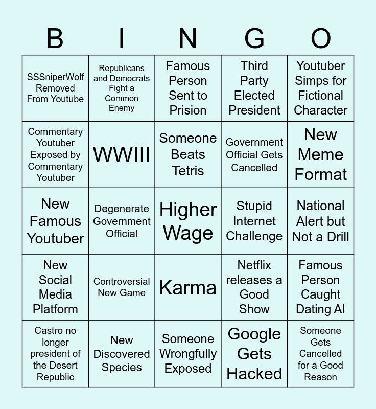 2024 Bingo Card   2024 Bingo 