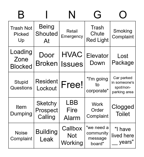 Ardea Bingo Card