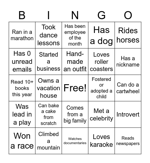 Spring Staff Training Icebreaker BINGO! Bingo Card