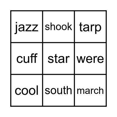 Grade 1 CKLA Skills 1-4 BINGO Card