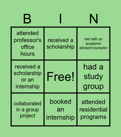 PROFESSIONAL DEVELOPMENT BINGO Card