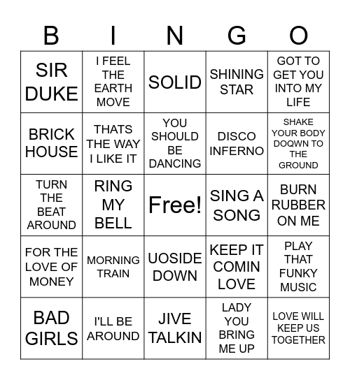 MISCELLANEOUS COVER ALL #5 Bingo Card