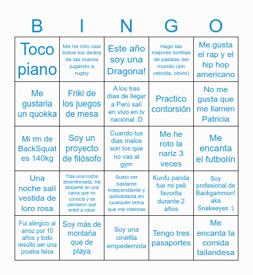 IRONHACK TABOO Bingo Card