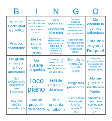 IRONHACK TABOO Bingo Card