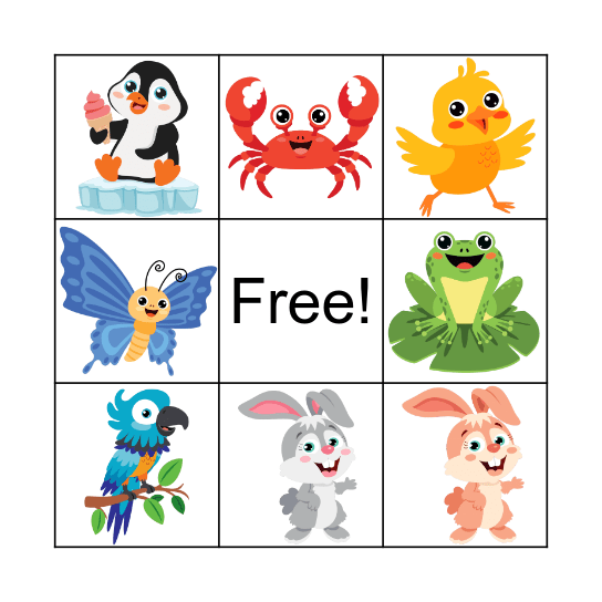 Test Bingo Card