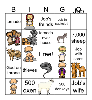 Job Bingo Card