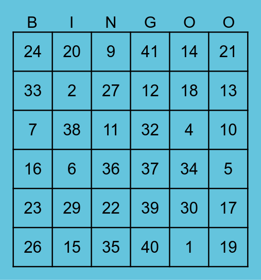 TEAMWORK MAKES THE DREAM WORK! Bingo Card