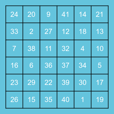 TEAMWORK MAKES THE DREAM WORK! Bingo Card