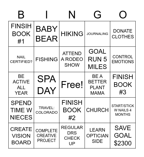 2024 BINGO CARED Bingo Card