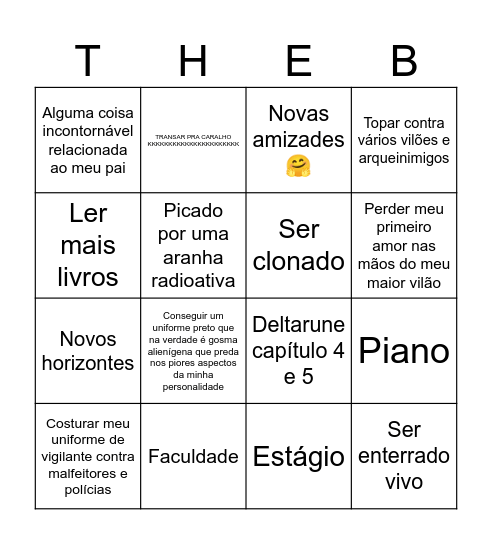 Thebingo Card