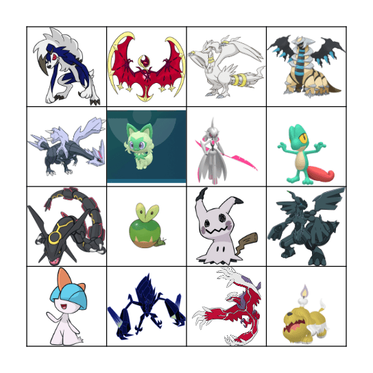 Shiny wants 2024 Bingo Card