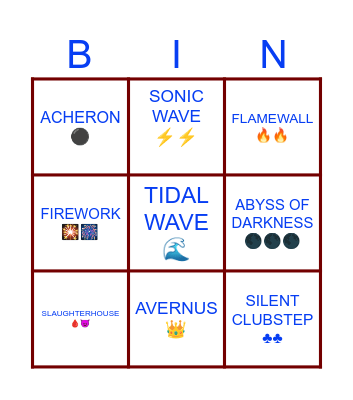 MEMESZ Bingo Card