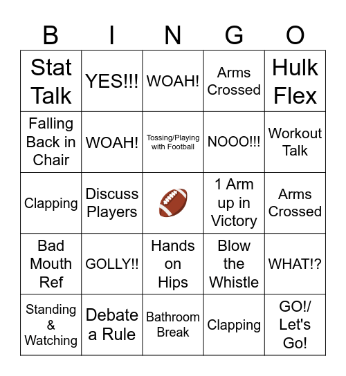 The Johnny Bingo Card