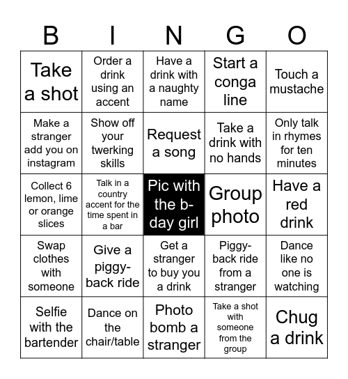 Jules’ Beisl Bingo Card
