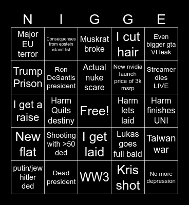 2024 Bingo Bongo Bingo Card