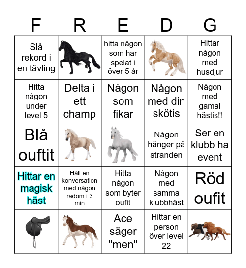 Northern arrows BIINGOO Bingo Card