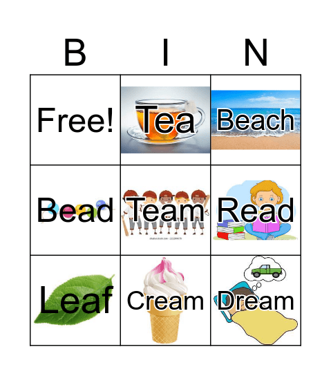 Pear + Orange Bingo Card