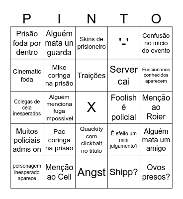 Ablubluele Bingo Card
