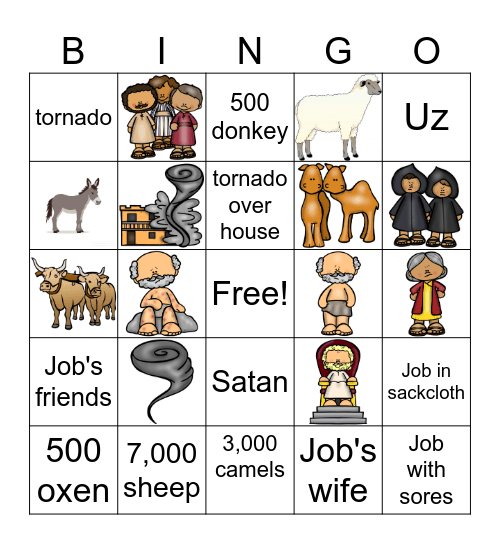 Job Bingo Card