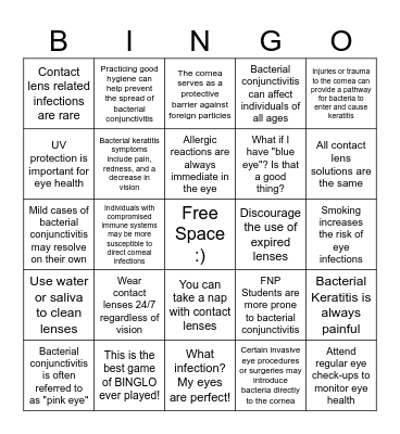 RED EYE EDITION Bingo Card