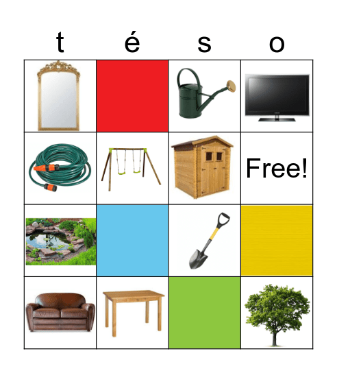 trésor Bingo Card