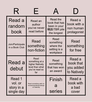 Bingo 2024 Bingo Card