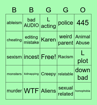 tmrws teachings Bingo Card