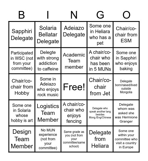 OGOV 2024 Bingo Card