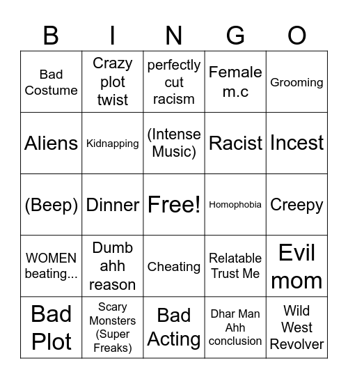 Tomarrows teachings Bingo Card