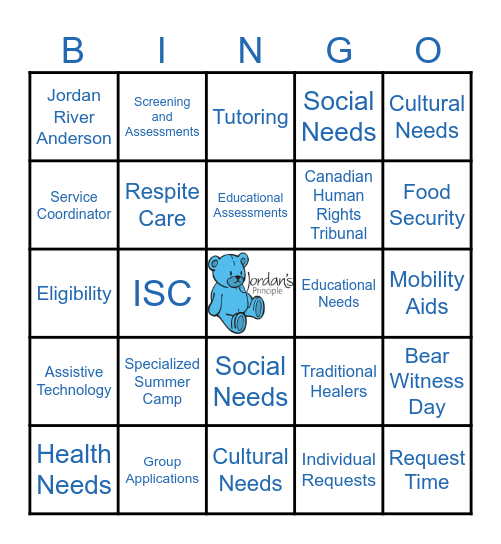 JP Bingo Card