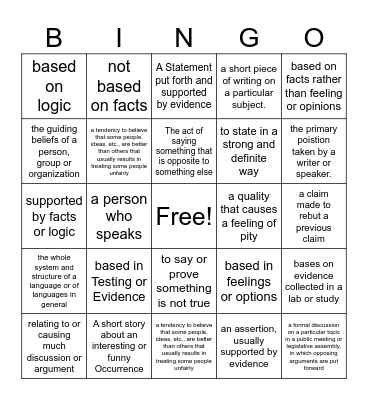 PVPU Bingo Card