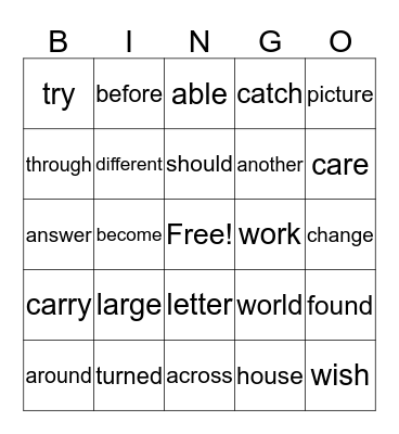 Yajahira's BINGO Card Bingo Card