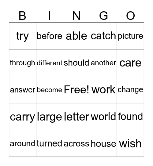 Yajahira's BINGO Card Bingo Card