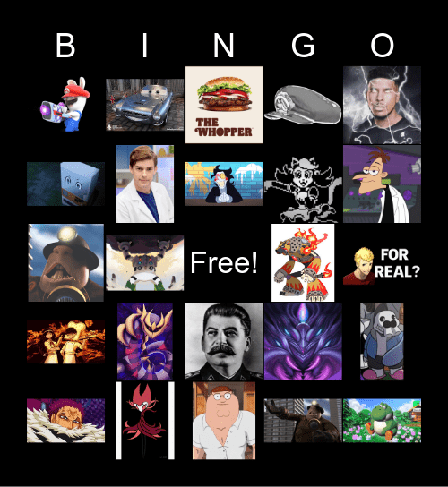 Based Bingo Card