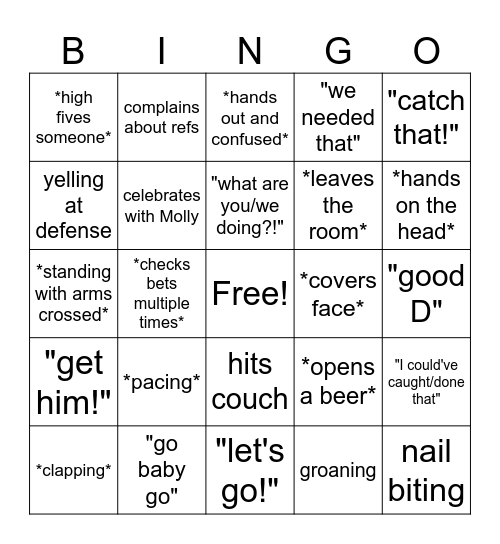 Bleh Bingo Card